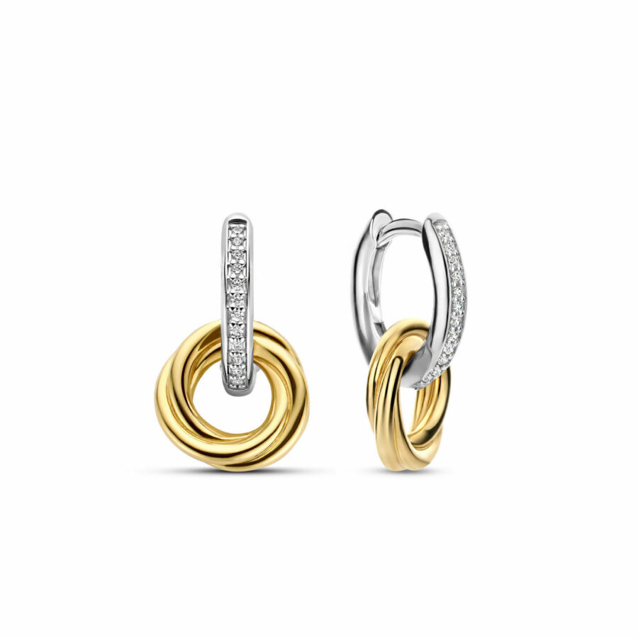 TI SENTO Earrings Gilded Ref.7857ZY 7857ZY