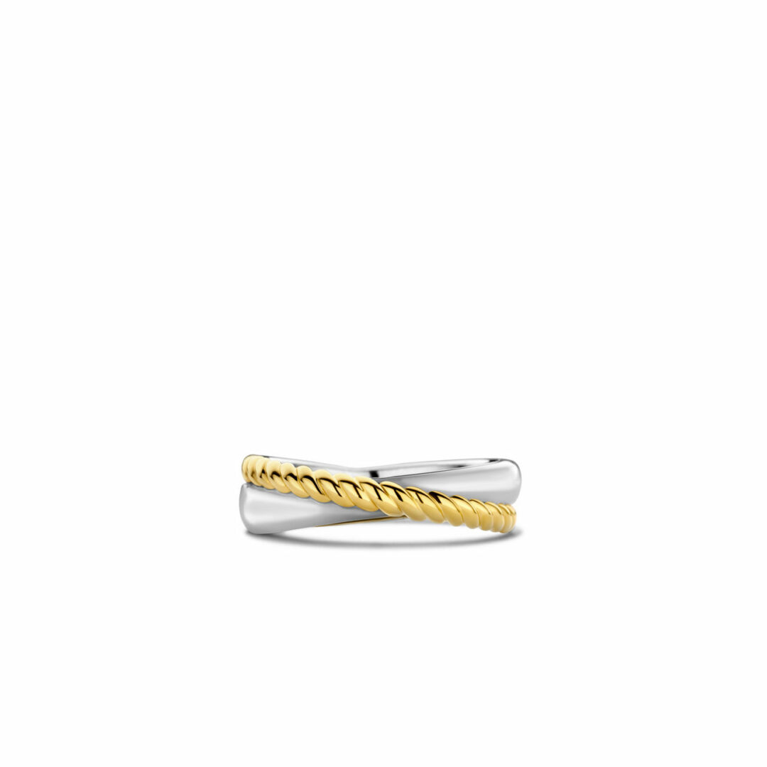 Ring TI SENTO-Milano silver 925 Gilded